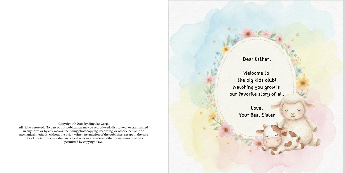 A Surprise for Esther
