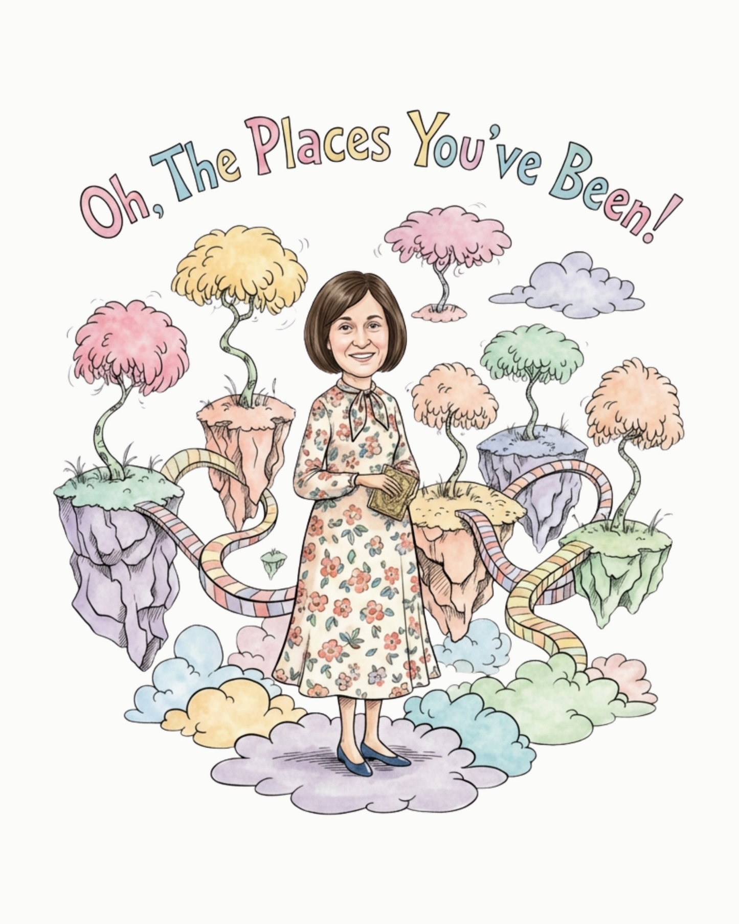 Oh, The Places You've Been! (for her)