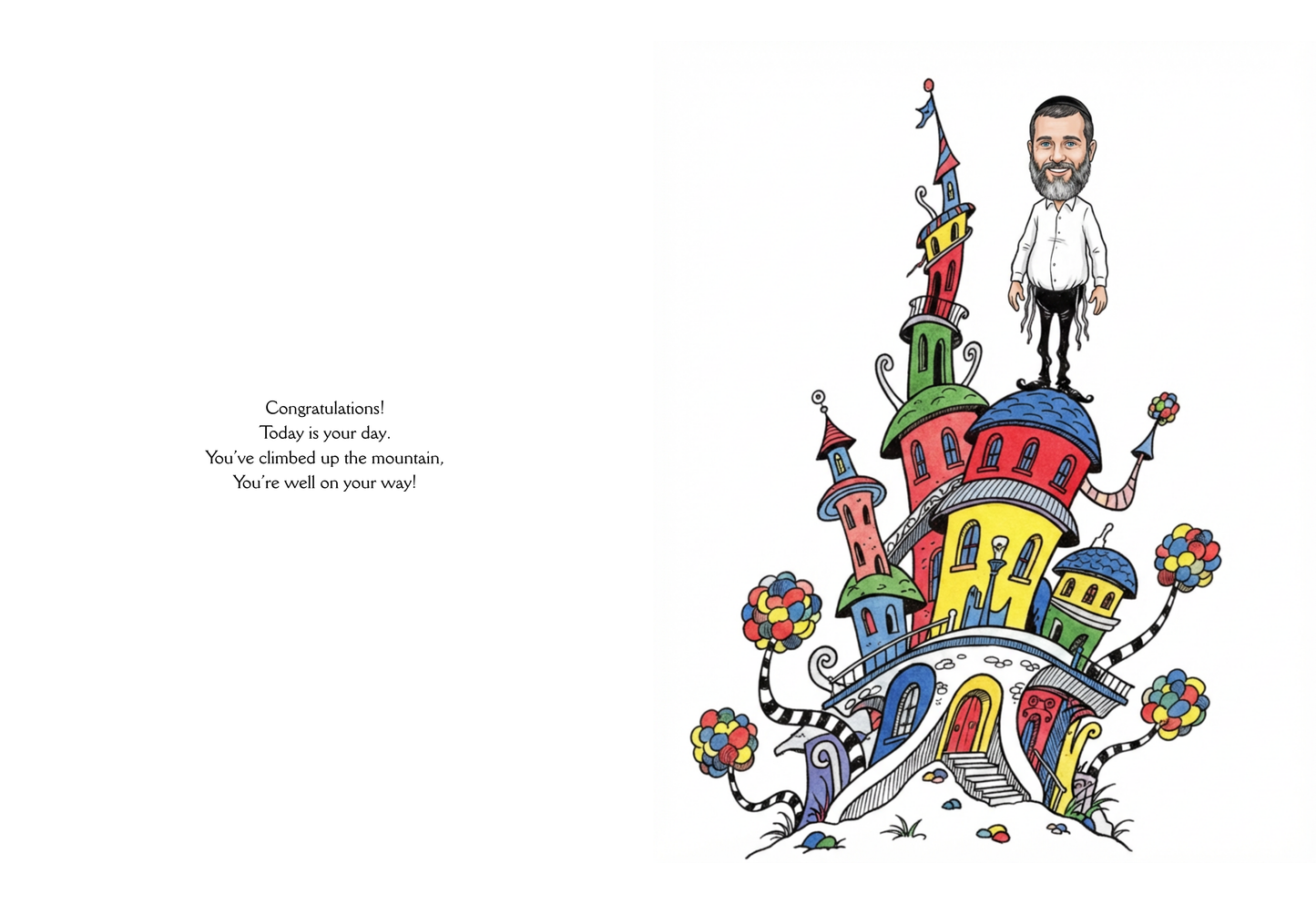 Oh, The Places You've Been! (for him)